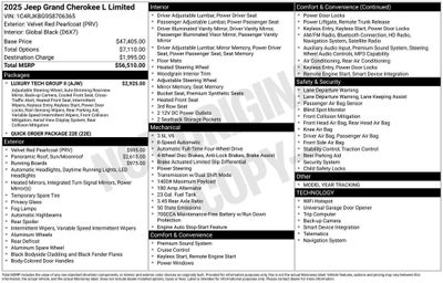 2025 Jeep Grand Cherokee L Limited