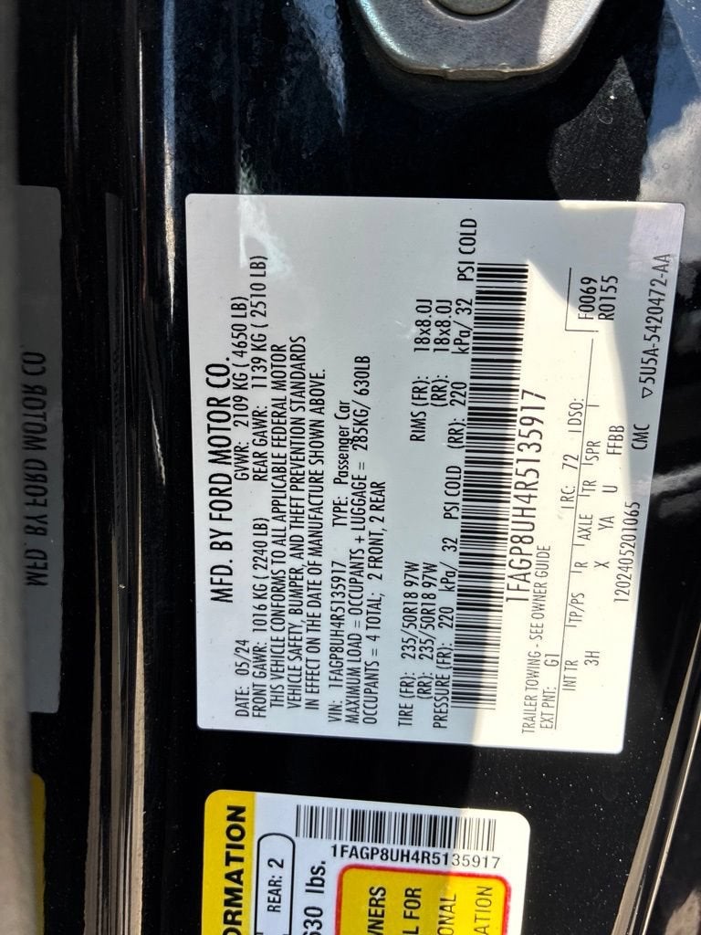 2024 Ford Mustang EcoBoost