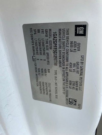 2016 Chevrolet Express Passenger 3500 LT