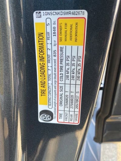 2021 Chevrolet Tahoe LT