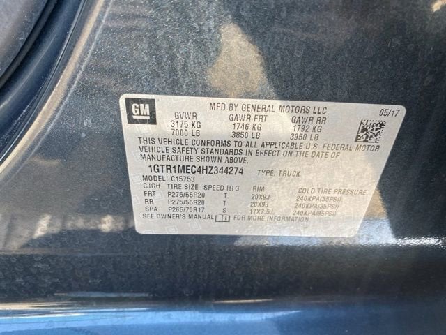 2017 GMC Sierra 1500 SLE