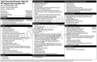 2022 Chevrolet Silverado 1500 LTD WT