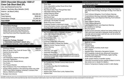 2023 Chevrolet Silverado 1500 LT (2FL)