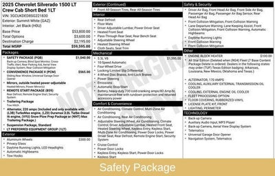 2025 Chevrolet Silverado 1500 LT