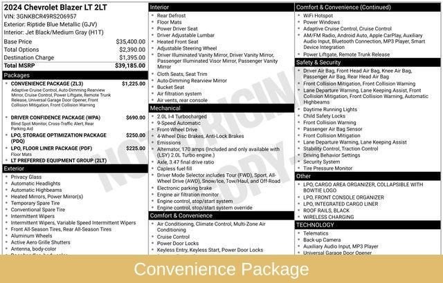 2024 Chevrolet Blazer 2LT