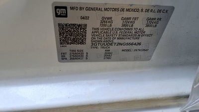2022 GMC Sierra 1500 SLT