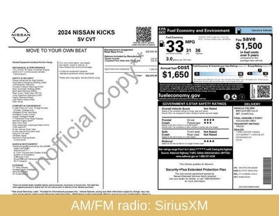 2024 Nissan Kicks SV