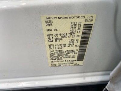 2020 Nissan Murano S