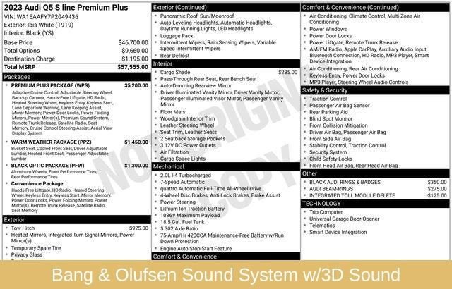 2023 Audi Q5 S line Premium Plus