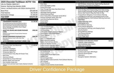 2025 Chevrolet Trailblazer ACTIV