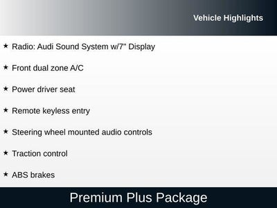 2020 Audi Q5 45 Premium Plus quattro