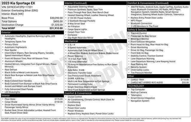 2023 Kia Sportage EX