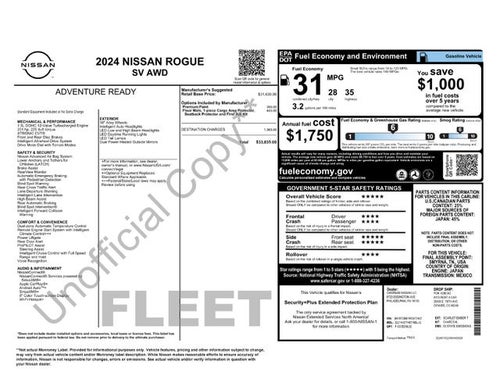 2024 Nissan Rogue SV