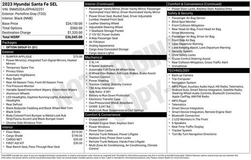 2023 Hyundai Santa Fe SEL