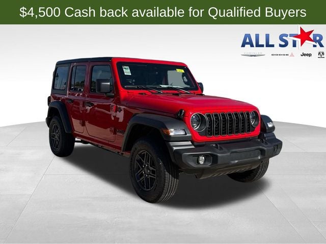 2025 Jeep Wrangler WRANGLER 4-DOOR SPORT S