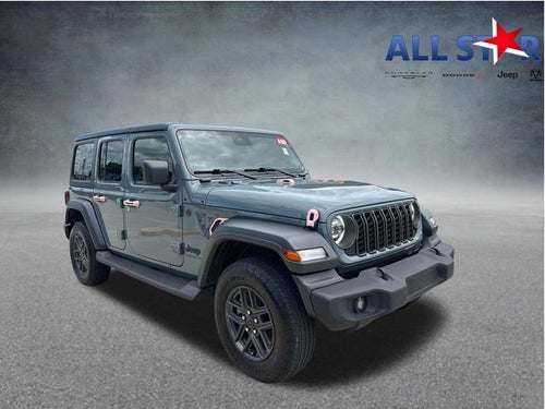 2024 Jeep Wrangler 4-Door Sport S 4x4