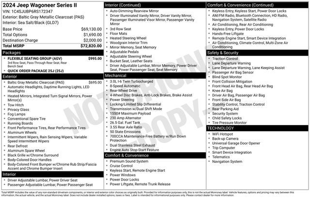 2024 Jeep Wagoneer Series II