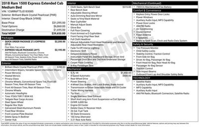 2018 RAM 1500 Express