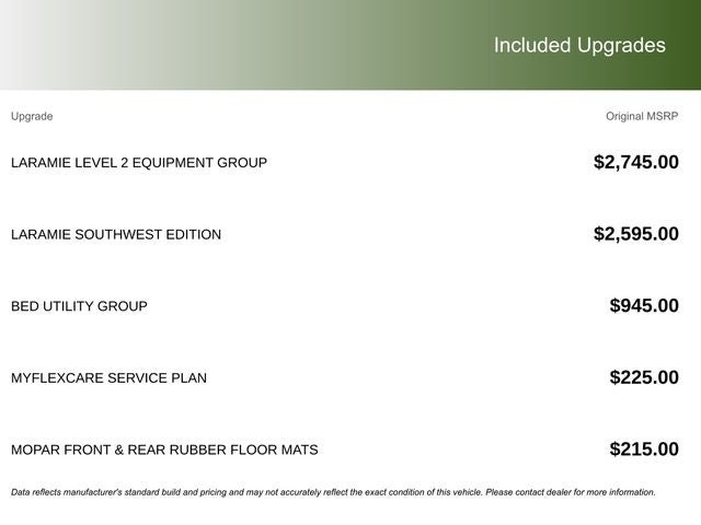 2026 RAM Ram 1500 RAM 1500 LARAMIE CREW CAB 4X2 5'7' BOX