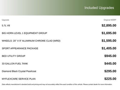 2026 RAM Ram 1500 RAM 1500 BIG HORN CREW CAB 4X4 5'7' BOX