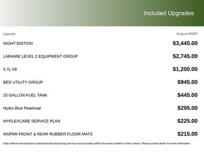 2026 RAM Ram 1500 RAM 1500 LARAMIE CREW CAB 4X4 5'7' BOX