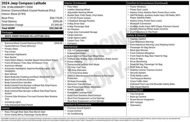 2024 Jeep Compass Latitude