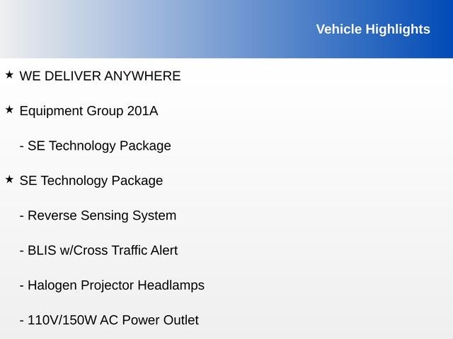 2017 Ford Escape SE