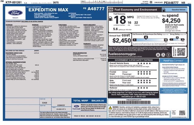2023 Ford Expedition Max Limited