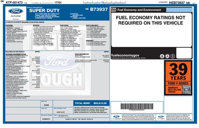 2017 Ford F-350SD Platinum