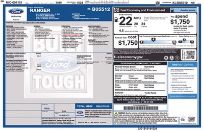 2019 Ford Ranger XLT