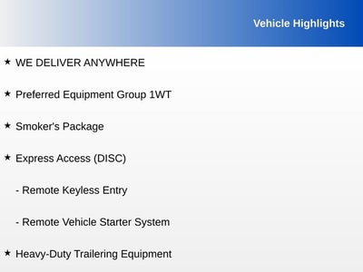 2017 Chevrolet Express 2500 Work Van Cargo
