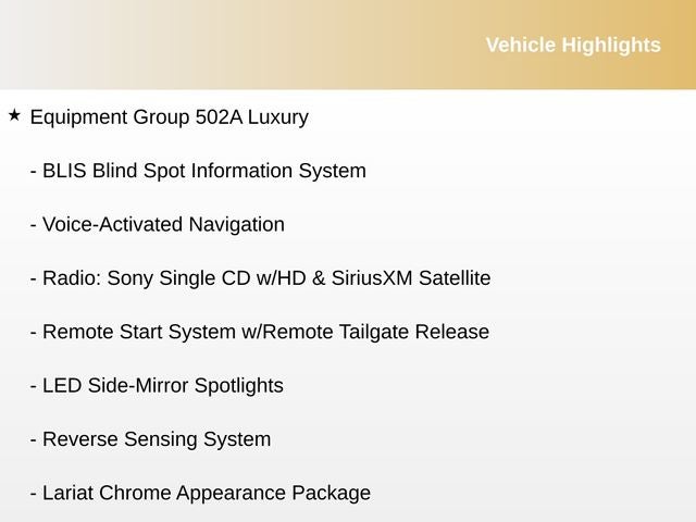 2016 Ford F-150 Lariat