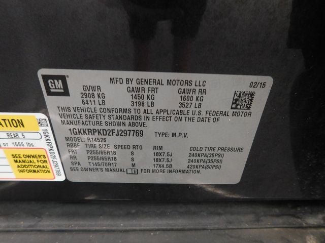 2015 GMC Acadia SLE-2