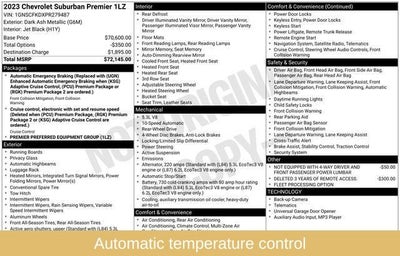 2023 Chevrolet Suburban Premier