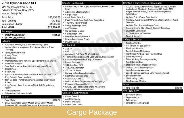 2023 Hyundai Kona SEL