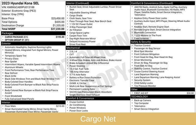2023 Hyundai Kona SEL