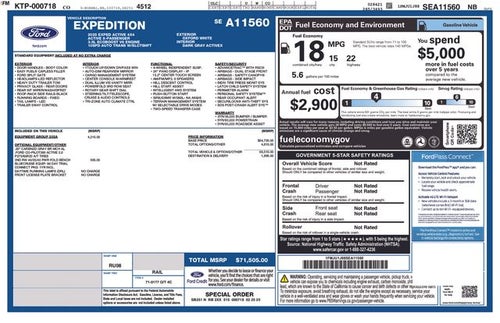 2025 Ford Expedition Active