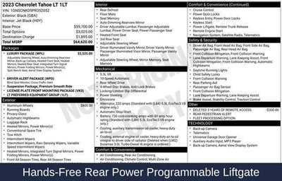 2023 Chevrolet Tahoe LT