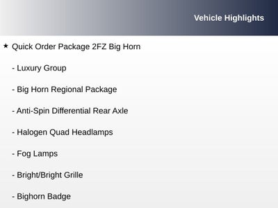 2011 RAM 2500 Big Horn