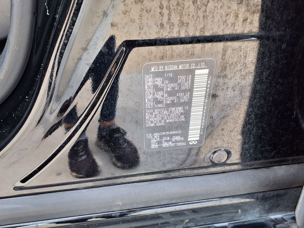 2019 INFINITI QX80 LUXE
