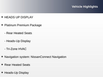 2023 Nissan Rogue Platinum