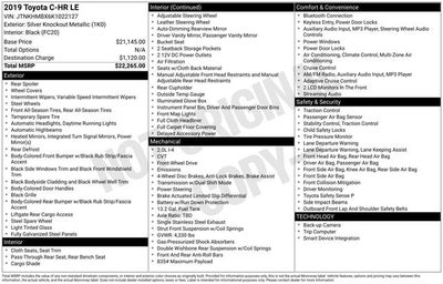 2019 Toyota C-HR XLE