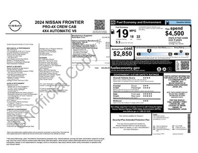 2024 Nissan Frontier PRO-4X