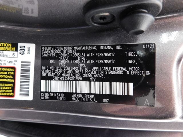 2021 Toyota Sienna XLE