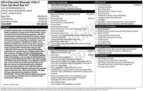2014 Chevrolet Silverado 1500 LT LT1