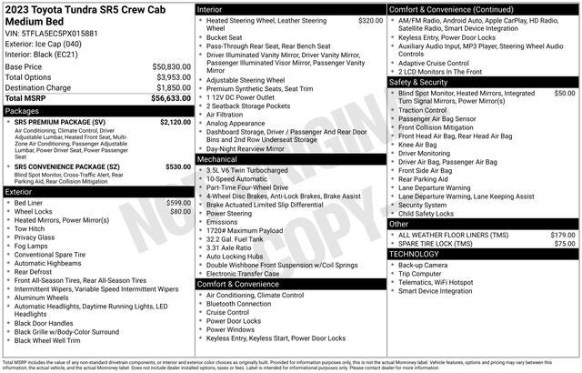 2023 Toyota Tundra SR5