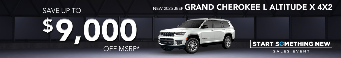 Save up to $9,000 Off 2025 Jeep Grand Cherokee L Altitude X – Denham Springs, LA