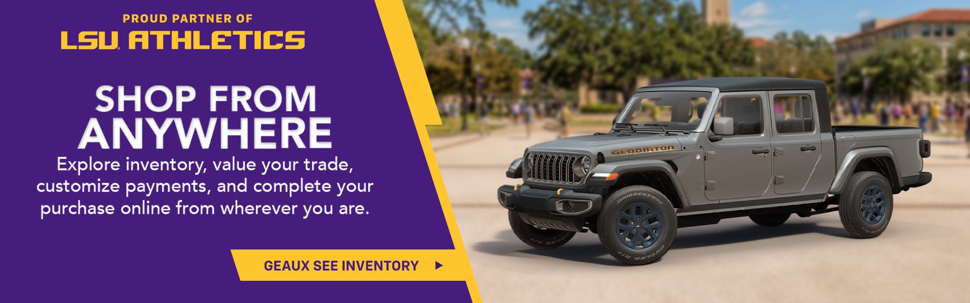 SHOP FROM ANYWHERE