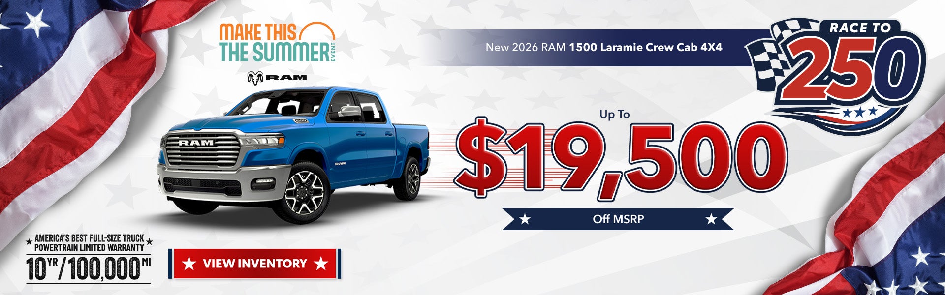 Up to $19,500 Off 2026 RAM 1500 Laramie Crew Cab 4X4 – Denha