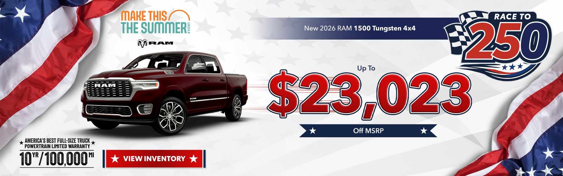New 2026 RAM 1500 Tungsten 4x4
